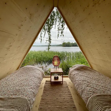 Triangeli -glampingmoekki Κάμπινγκ Χαμεενλίνα